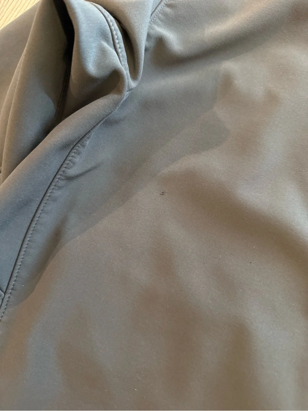 The North Face Grey & Blue Apex Soft Shell Full Zip Men’s  Size: Medium Jacket